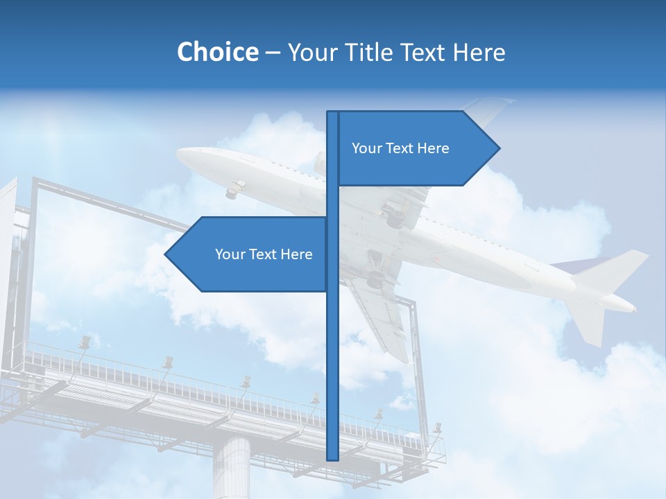 Yellow Blue Canvas PowerPoint Template