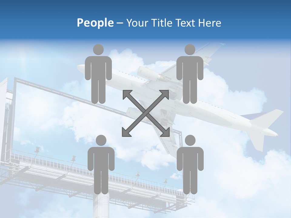 Yellow Blue Canvas PowerPoint Template