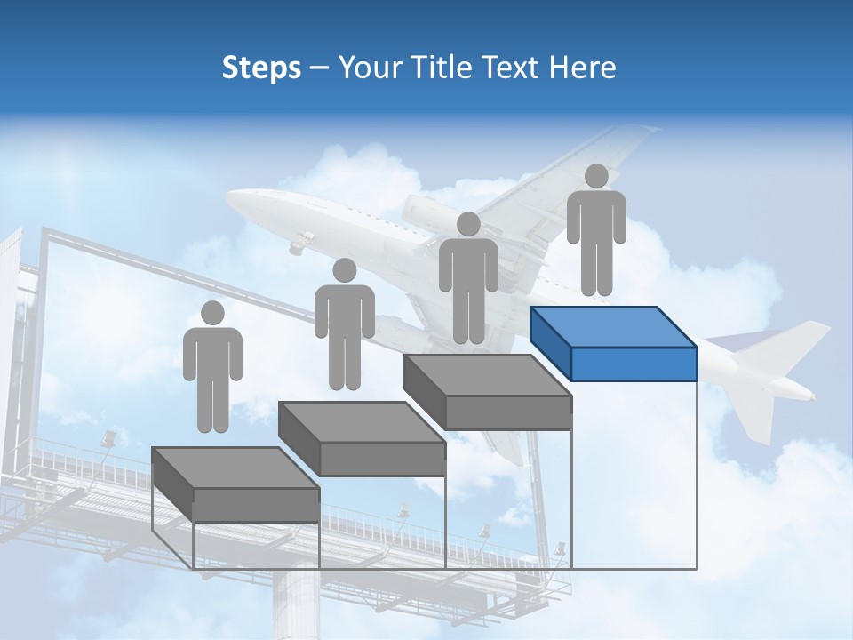 Yellow Blue Canvas PowerPoint Template