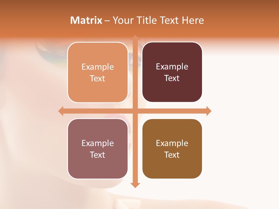 Tasty Fashion Girl PowerPoint Template