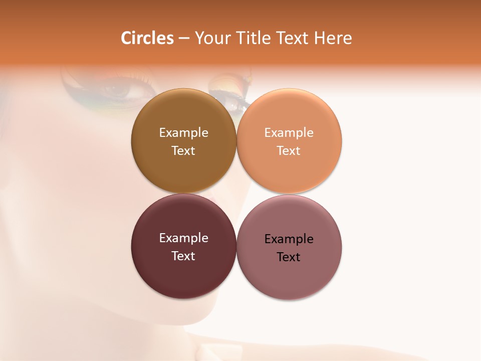 Tasty Fashion Girl PowerPoint Template