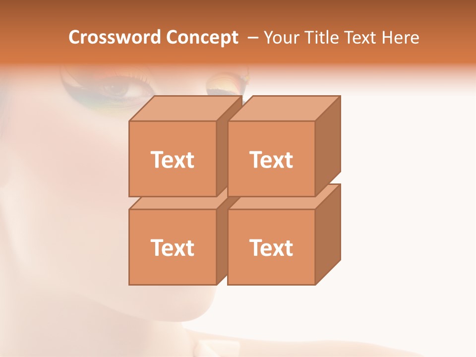 Tasty Fashion Girl PowerPoint Template