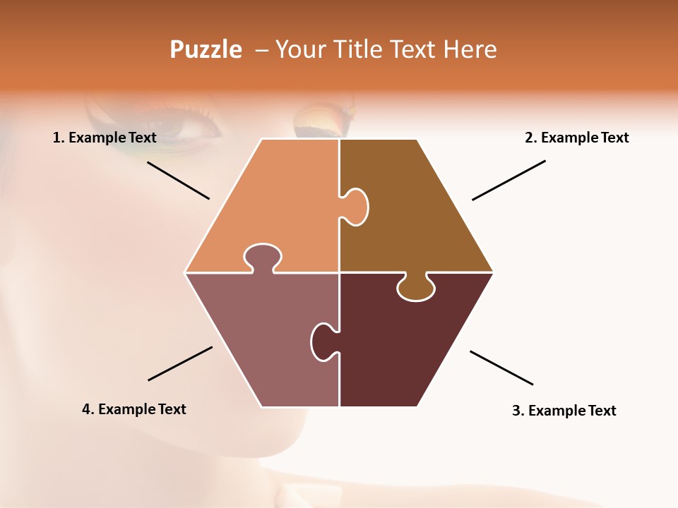 Tasty Fashion Girl PowerPoint Template