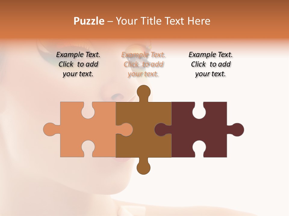 Tasty Fashion Girl PowerPoint Template