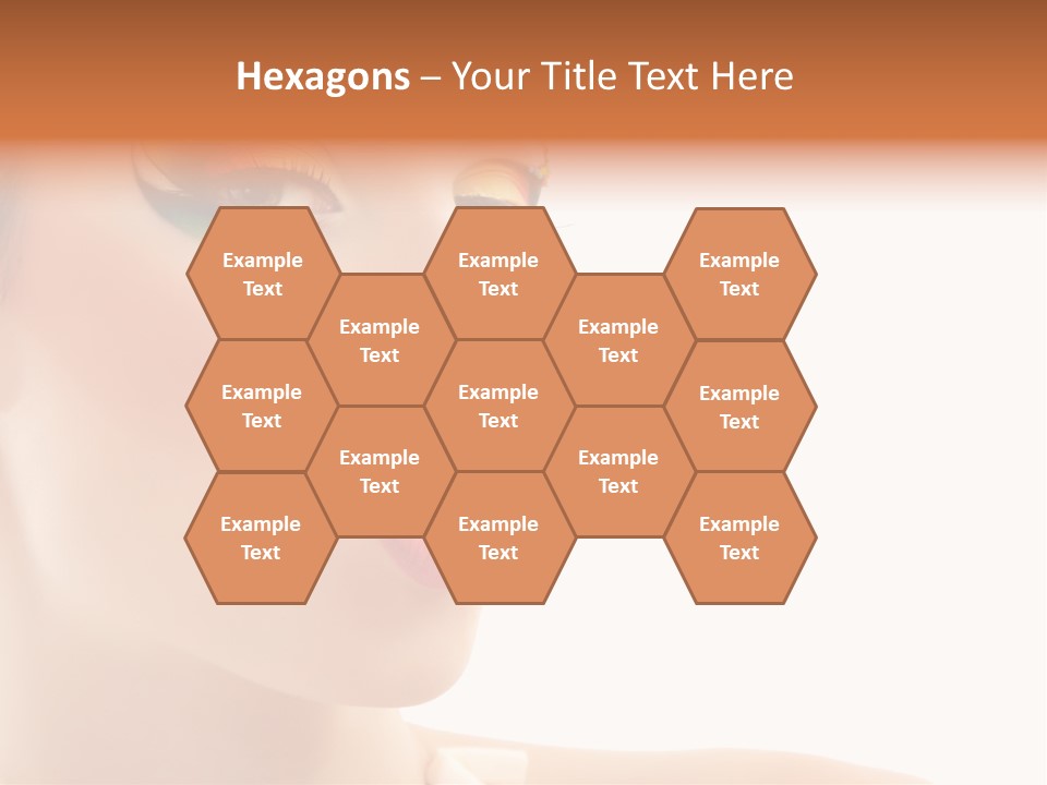 Tasty Fashion Girl PowerPoint Template