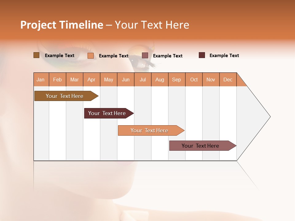 Tasty Fashion Girl PowerPoint Template