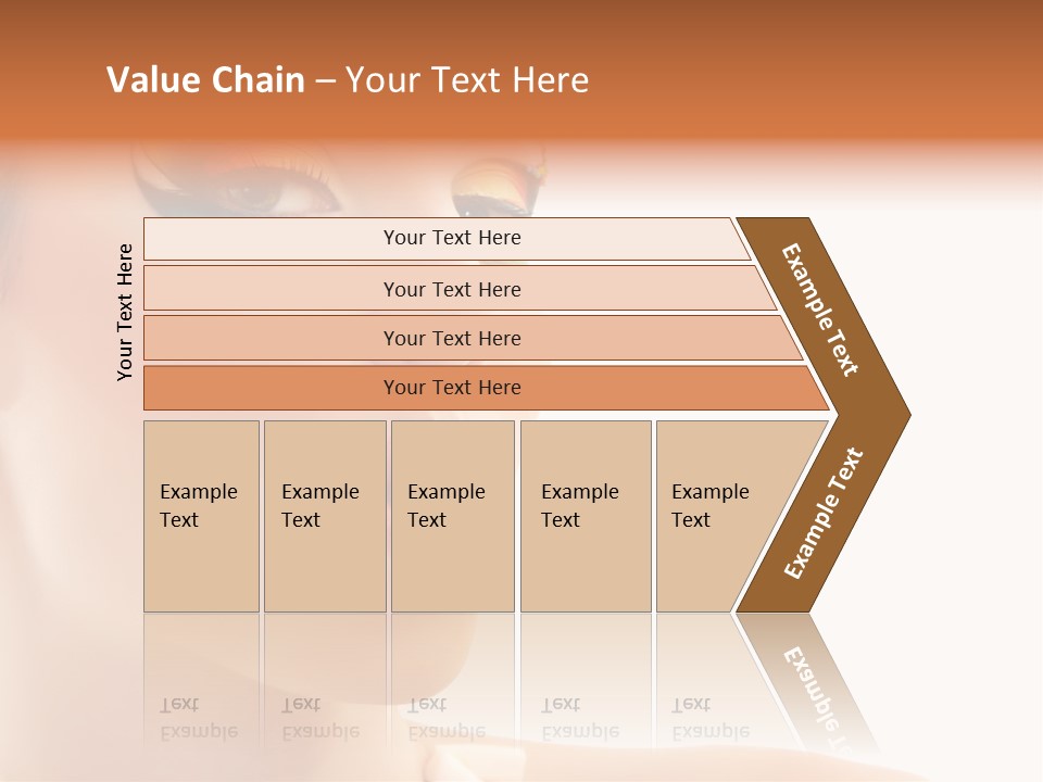 Tasty Fashion Girl PowerPoint Template