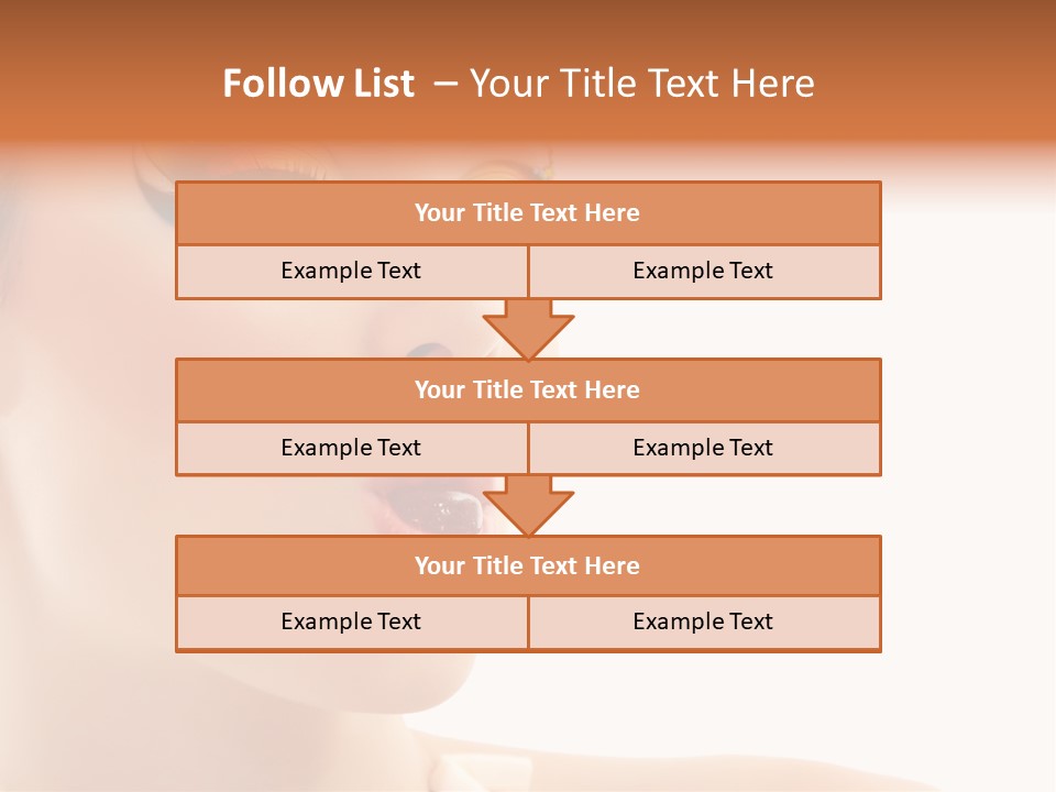 Tasty Fashion Girl PowerPoint Template