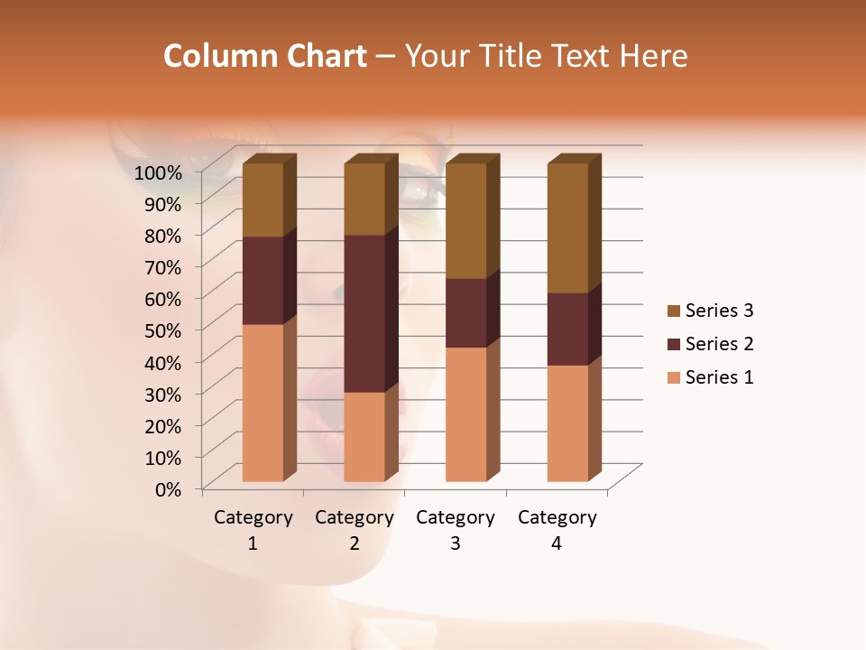 Tasty Fashion Girl PowerPoint Template