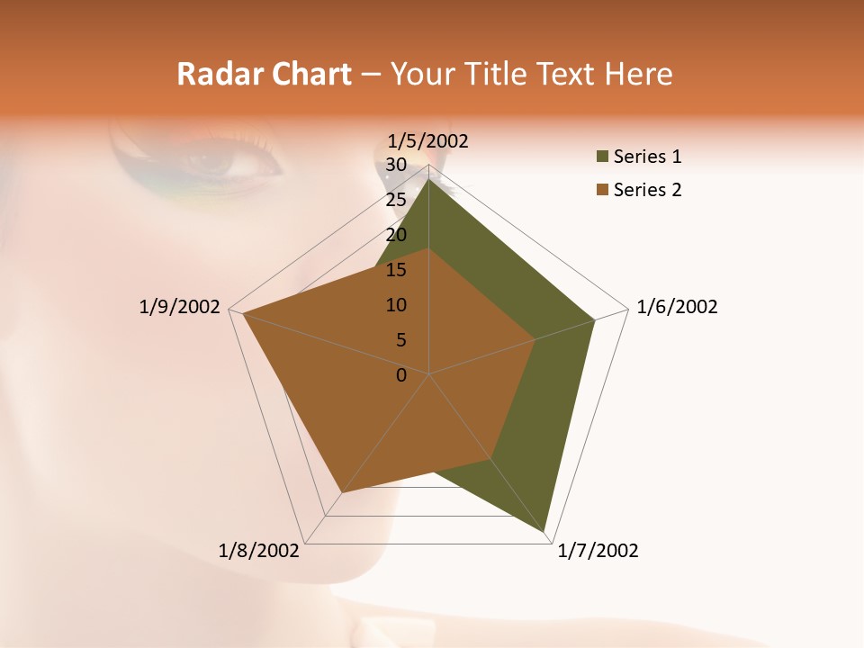 Tasty Fashion Girl PowerPoint Template