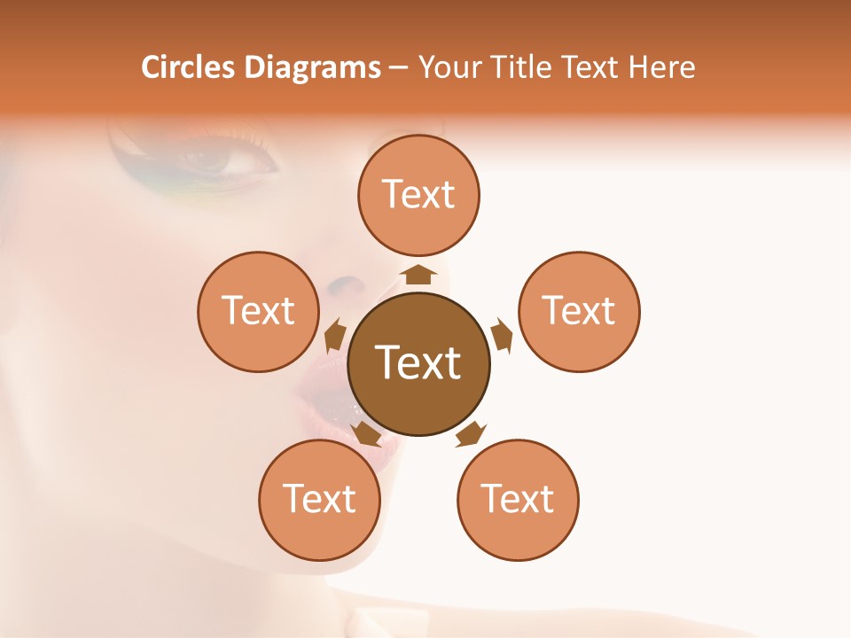 Tasty Fashion Girl PowerPoint Template