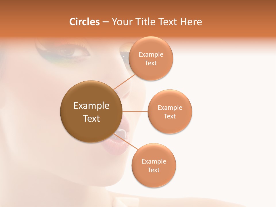 Tasty Fashion Girl PowerPoint Template