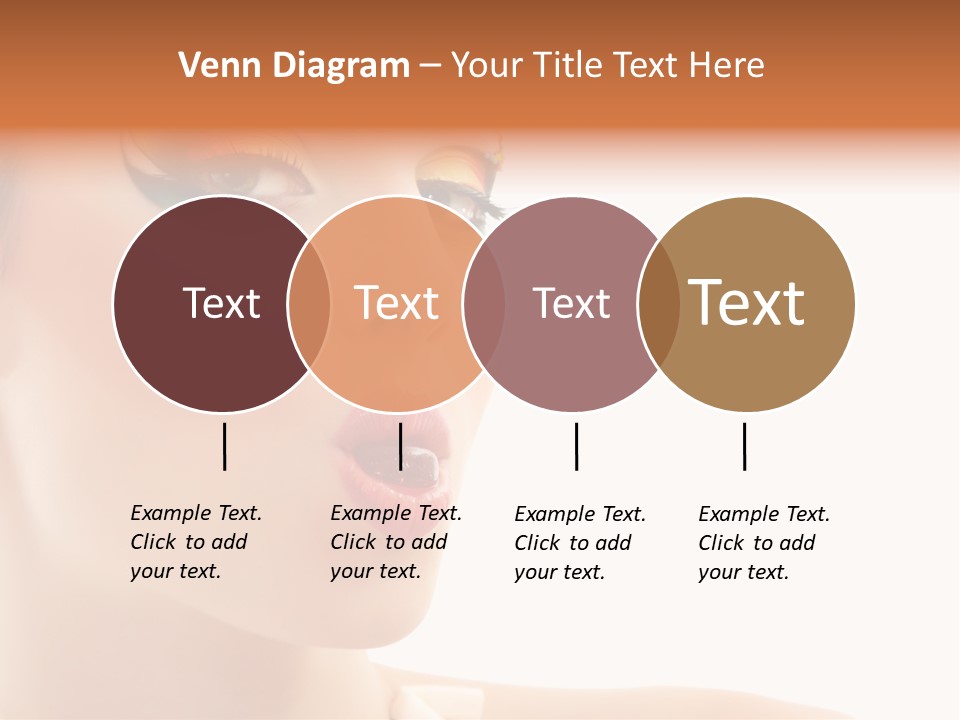 Tasty Fashion Girl PowerPoint Template