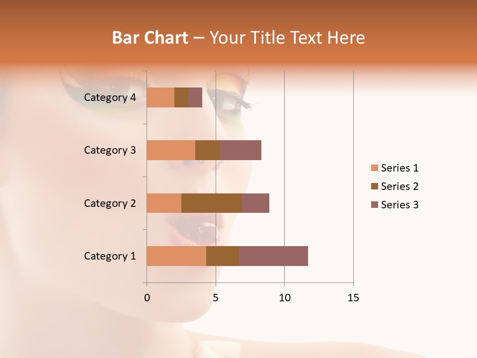 Tasty Fashion Girl PowerPoint Template