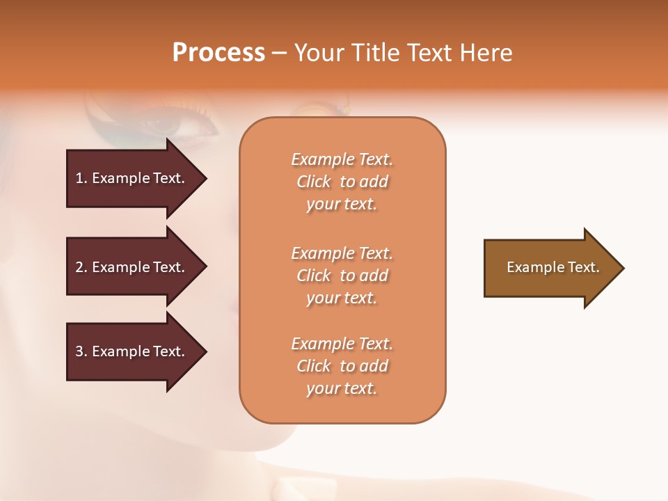 Tasty Fashion Girl PowerPoint Template