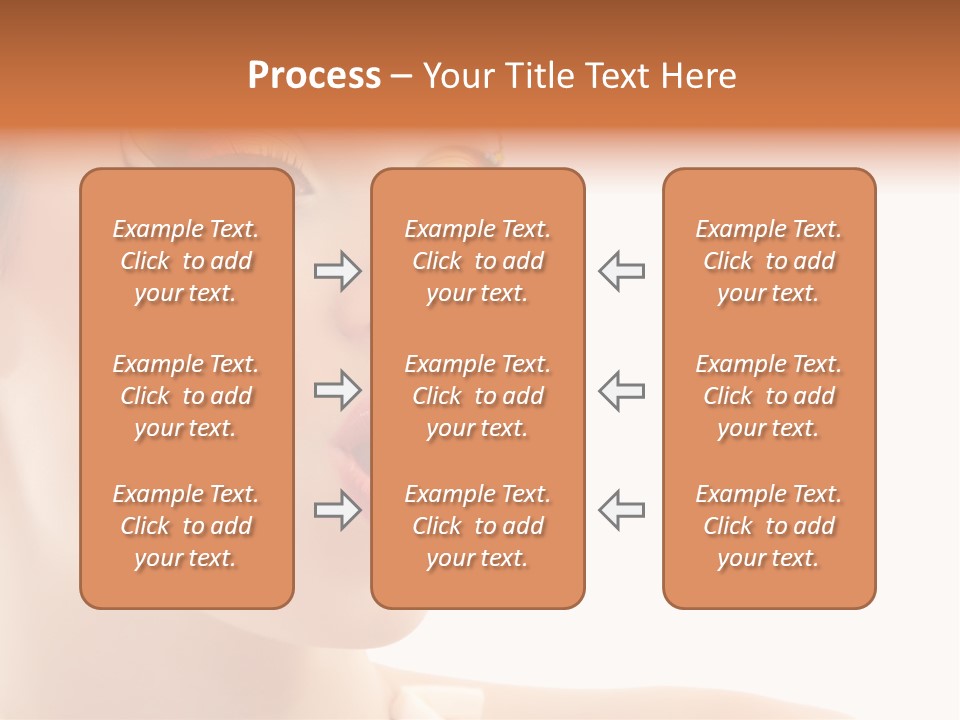 Tasty Fashion Girl PowerPoint Template