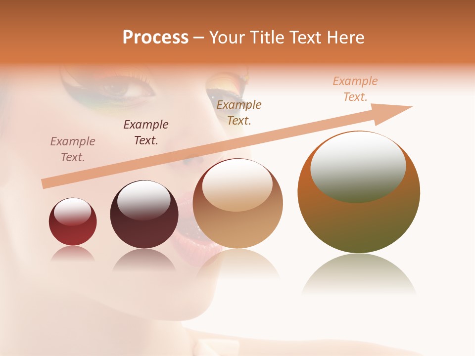 Tasty Fashion Girl PowerPoint Template