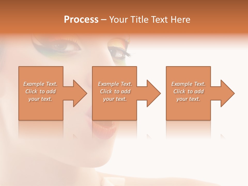 Tasty Fashion Girl PowerPoint Template