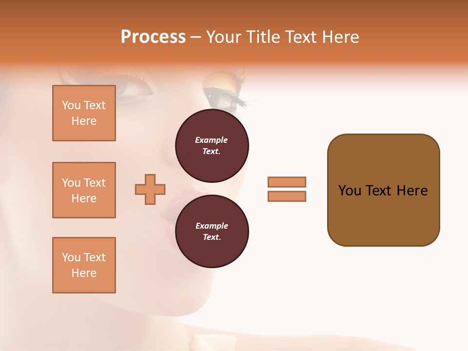 Tasty Fashion Girl PowerPoint Template