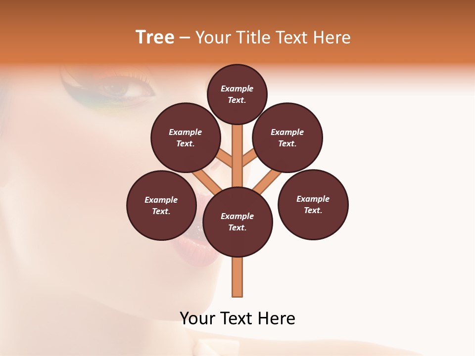 Tasty Fashion Girl PowerPoint Template