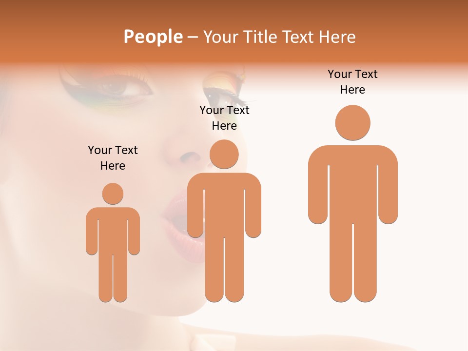 Tasty Fashion Girl PowerPoint Template