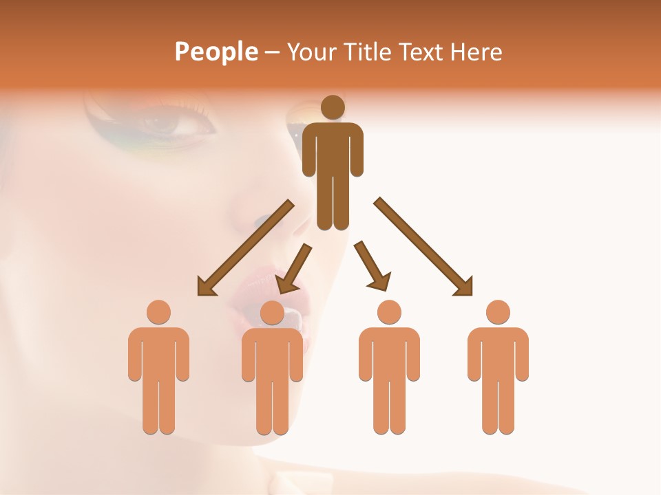 Tasty Fashion Girl PowerPoint Template