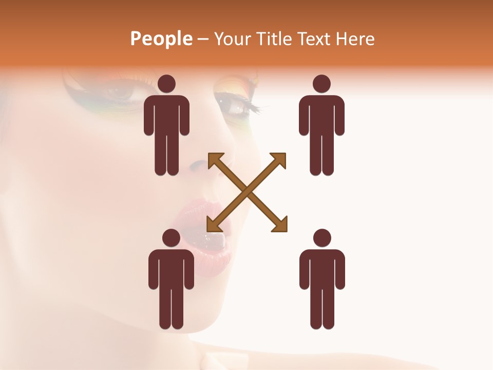 Tasty Fashion Girl PowerPoint Template