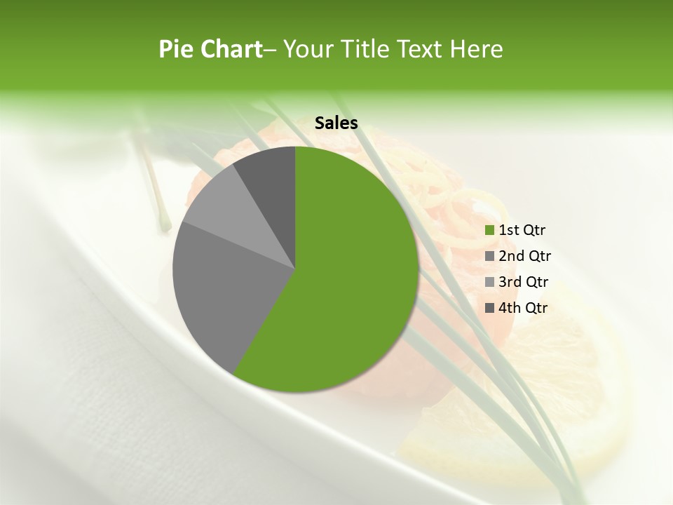 Seafood Detail French PowerPoint Template