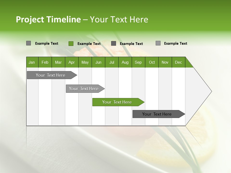 Seafood Detail French PowerPoint Template