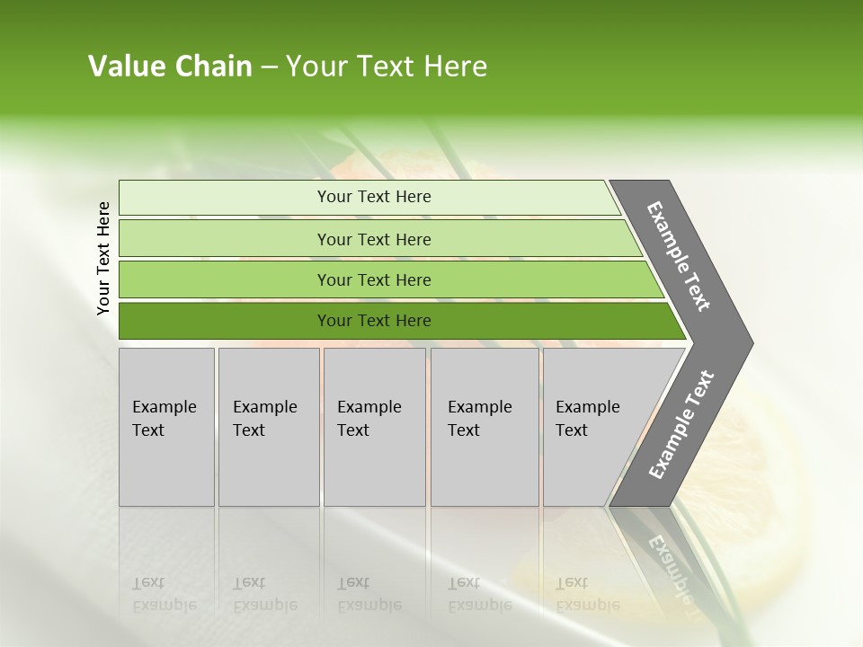 Seafood Detail French PowerPoint Template