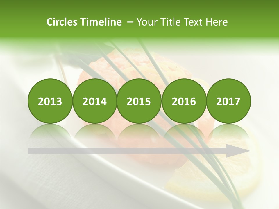 Seafood Detail French PowerPoint Template