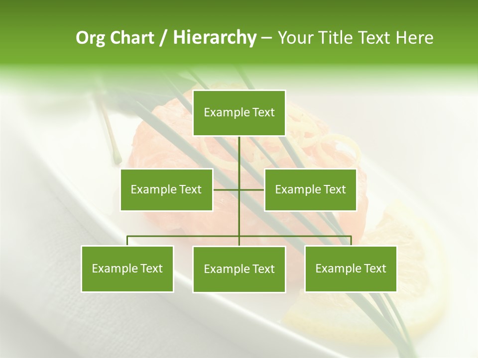 Seafood Detail French PowerPoint Template