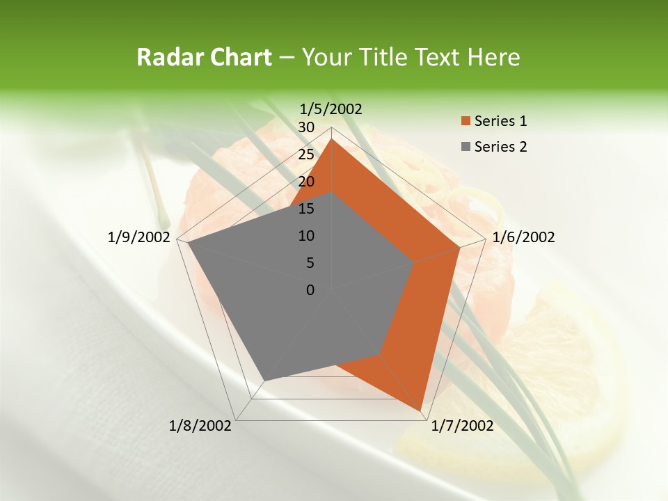 Seafood Detail French PowerPoint Template