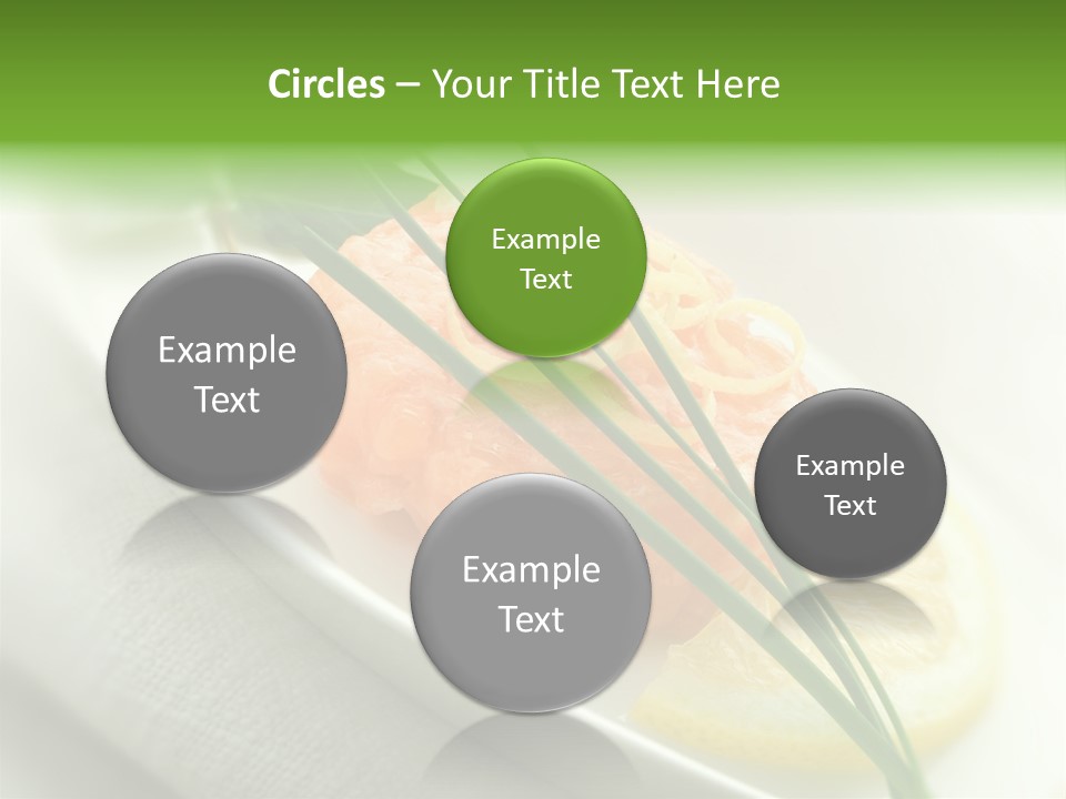 Seafood Detail French PowerPoint Template