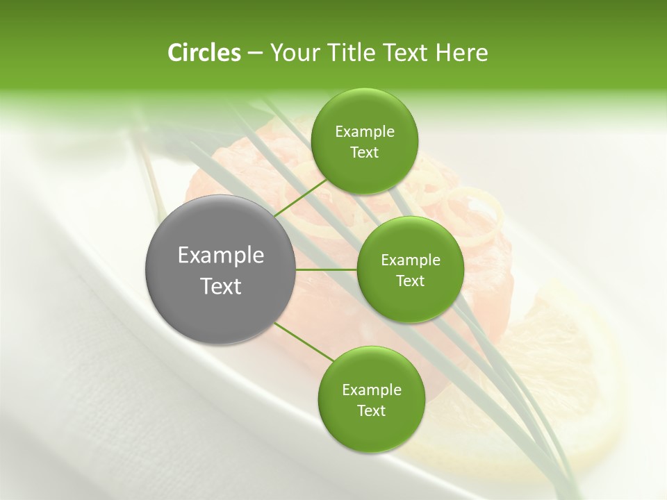 Seafood Detail French PowerPoint Template