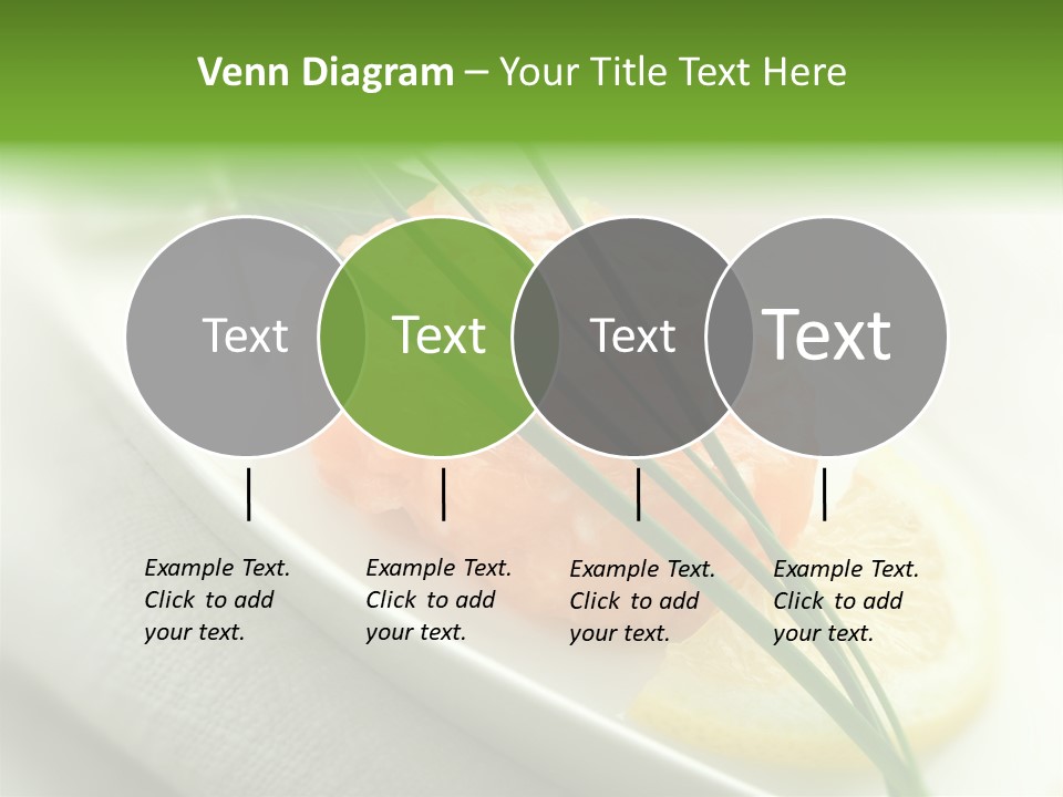 Seafood Detail French PowerPoint Template