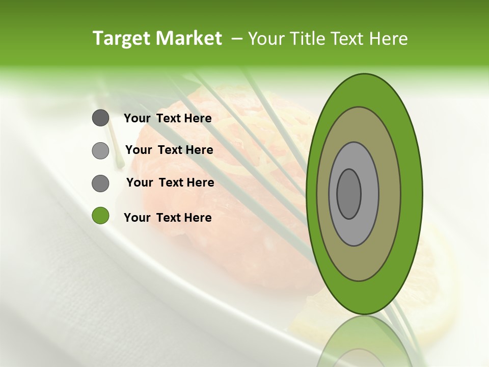 Seafood Detail French PowerPoint Template