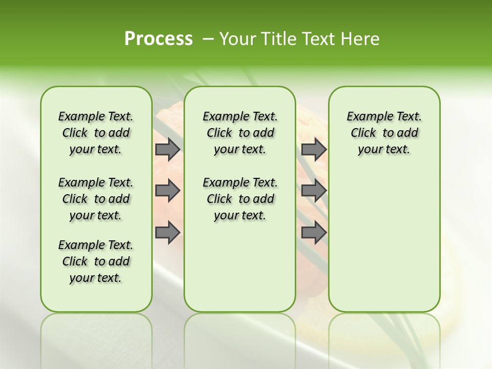 Seafood Detail French PowerPoint Template
