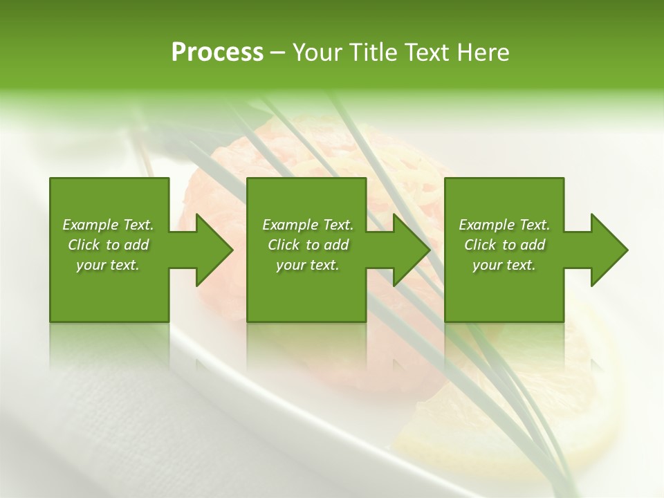 Seafood Detail French PowerPoint Template