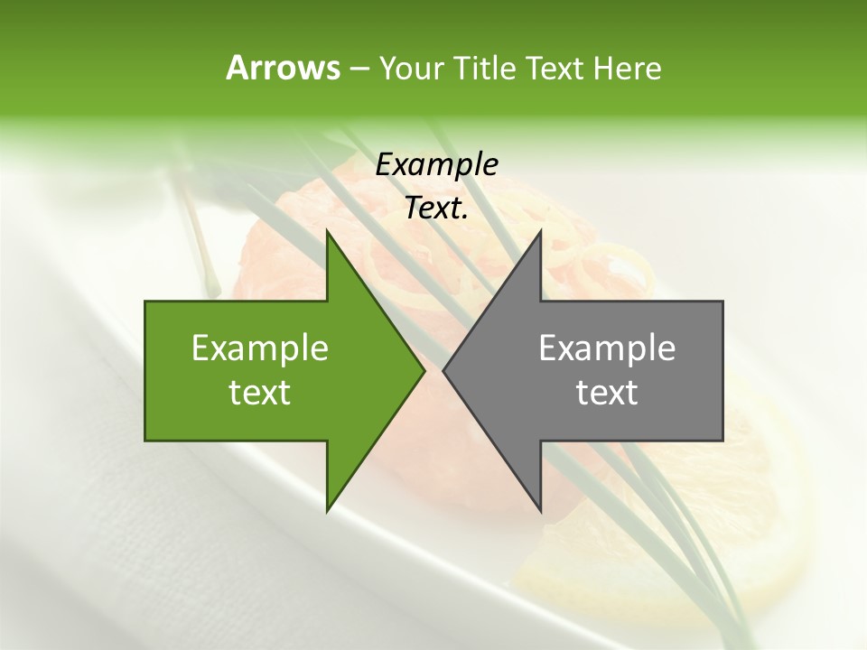 Seafood Detail French PowerPoint Template