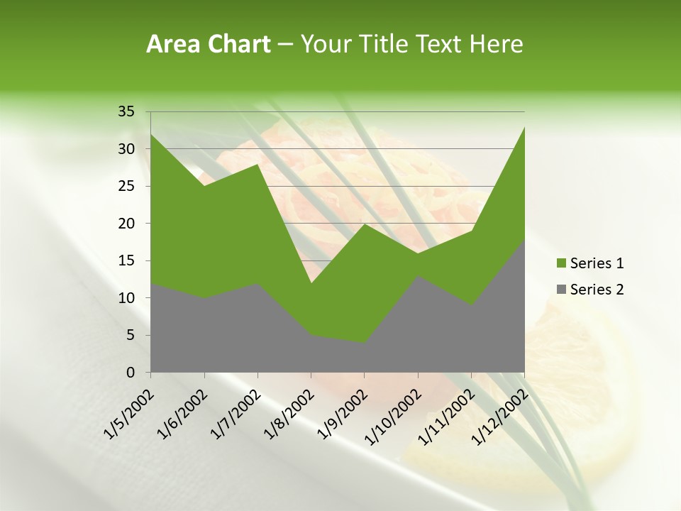 Seafood Detail French PowerPoint Template