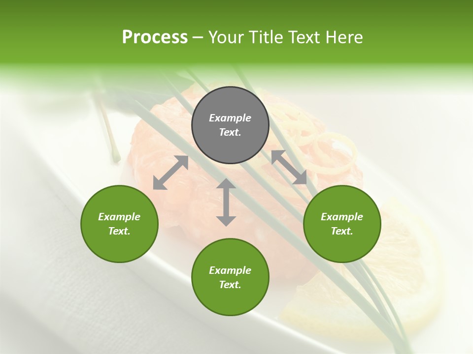 Seafood Detail French PowerPoint Template