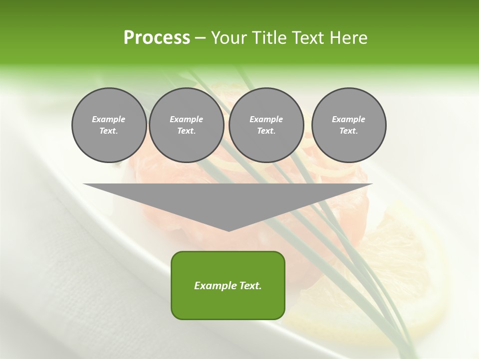 Seafood Detail French PowerPoint Template