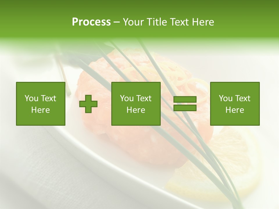 Seafood Detail French PowerPoint Template