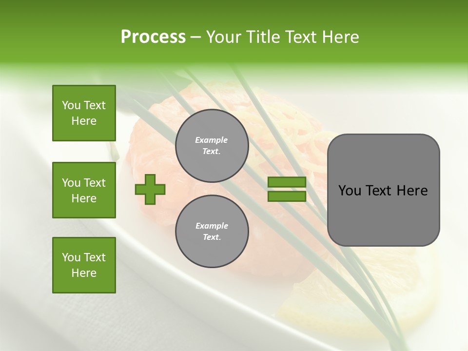 Seafood Detail French PowerPoint Template