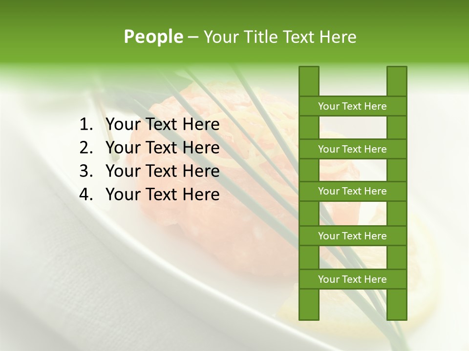 Seafood Detail French PowerPoint Template