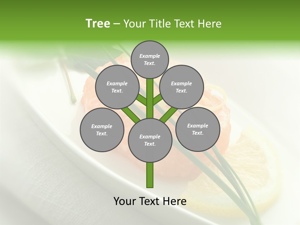 Seafood Detail French PowerPoint Template