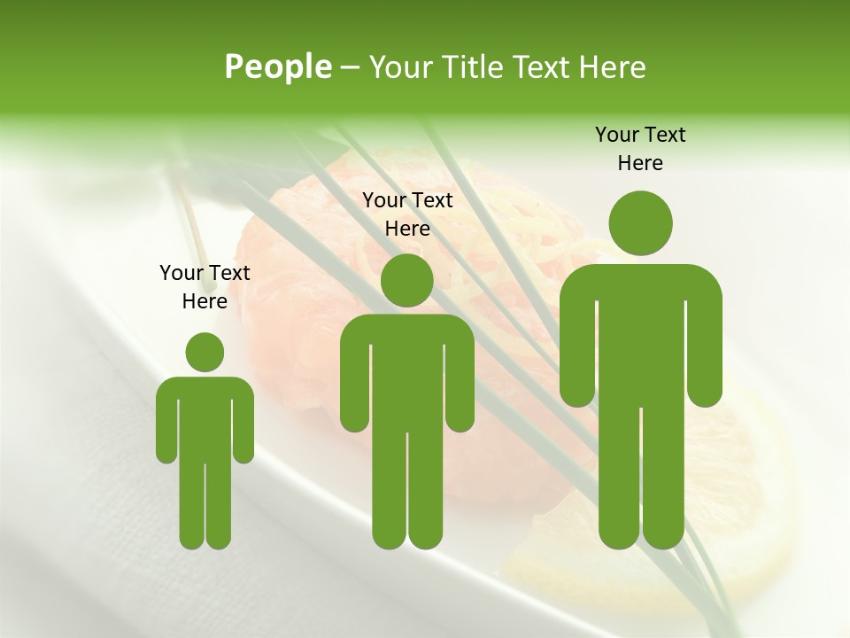 Seafood Detail French PowerPoint Template