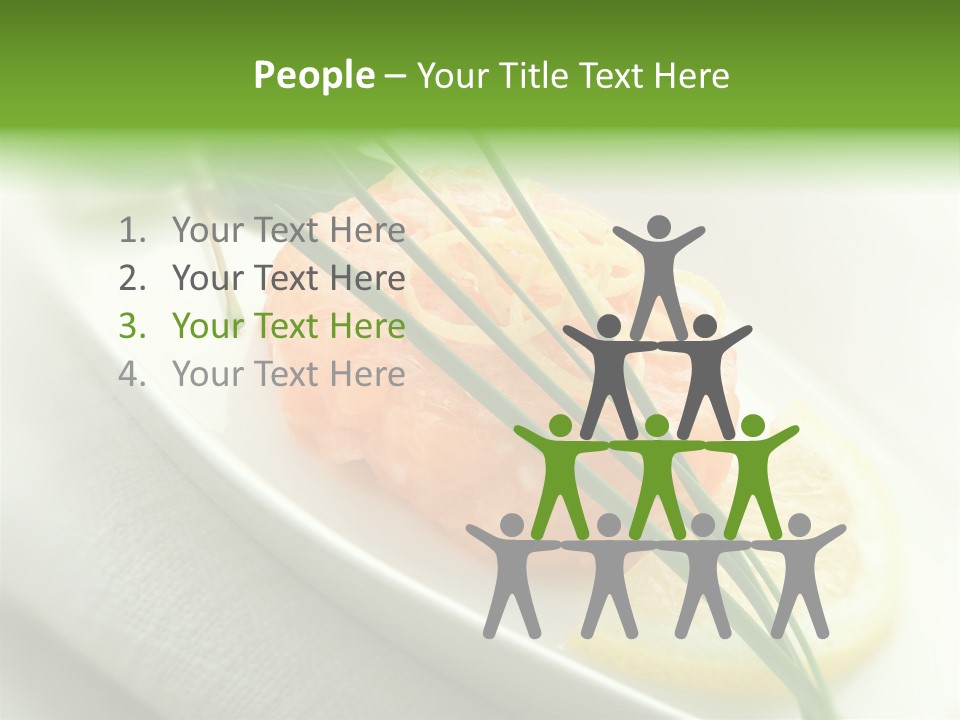 Seafood Detail French PowerPoint Template