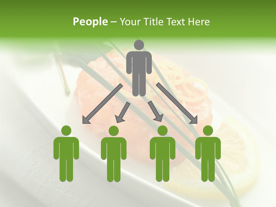 Seafood Detail French PowerPoint Template